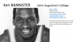 Ken Bannister, St. Augustine's