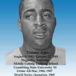 Tommy Agee, Grabmling State